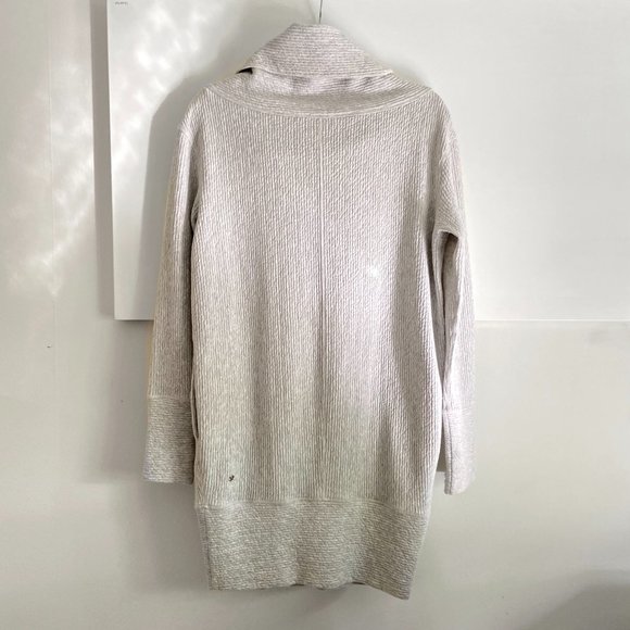 Lululemon • Along The Way Dress • Sz S • Like New • Heathered Ultra Light Grey - Picture 7 of 14